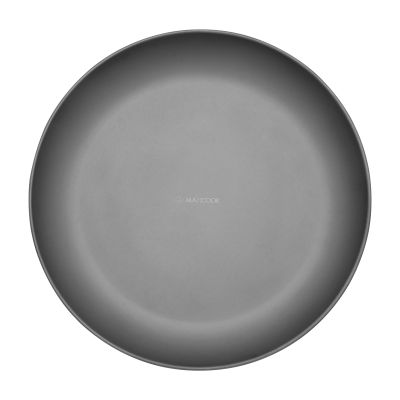 MAXCOOK Pure Titanium Camping Plate, 8.66 Inch Ultralight Durable Dish Plate Cookware, Outdoor Large Titanium Backpacking plate for Camping Hiking Kitchen (22 cm)
