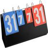 ZMQJEQANBG 4 Digit Scoreboard - 4-Digit Sports Competition Score Board Scoreboard for Table Tennis Basketball Badminton Durable view 1