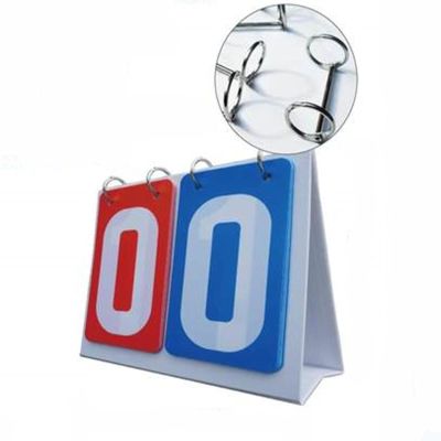 ZMQJEQANBG Flip Scoreboards Two-Digit Scoreboard Turn The Scoreboard Basketball Game Badminton Score Integrator (Color : 3, Size : 18.5x16cm)