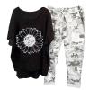 SMIDOW Womens Plus Size 2 Piece Travel Outfits 2024 Loose Cotton Linen Lounge Sets Summer Casual Jogger Sets Pants Suit view 1