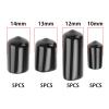 Be In Your Mind 20Pcs Rubber Snooker Cue Tip Cover Rubber Pool Cue Tips Protector Billiards Cues Stick Protection Cap for Snooker Cue, 10mm/12mm/13mm/14mm view 4