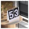 ZMQJEQANBG Basketball Flip Scoreboard Lightweight Foldable Numbers Scoreboard Multipurpose Desktop view 4