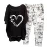 SMIDOW Womens Plus Size 2 Piece Travel Outfits 2024 Loose Cotton Linen Lounge Sets Summer Casual Jogger Sets Pants Suit view 1