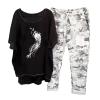 SMIDOW Womens Plus Size 2 Piece Travel Outfits 2024 Loose Cotton Linen Lounge Sets Summer Casual Jogger Sets Pants Suit view 2