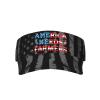 NineFit Basics America Needs Farmers Flag Make Farmers Great Again Visor Cap Sports Empty Top Hats Adjustable Sun Tennis Caps for Men Women12 Black view 1