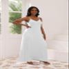 Mistysuyi Womens Casual Sleeveless Sundress Plus Size Loose Plain Long Summer Beach Maxi Dress with Pockets(White XL) view 3