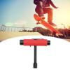 Tyenaza Skate Wrench Tools,Skate Wrench 3 Holes T Shaped L Shaped Slide Plate Maintenance Wrench for Skateboards (Red) view 3