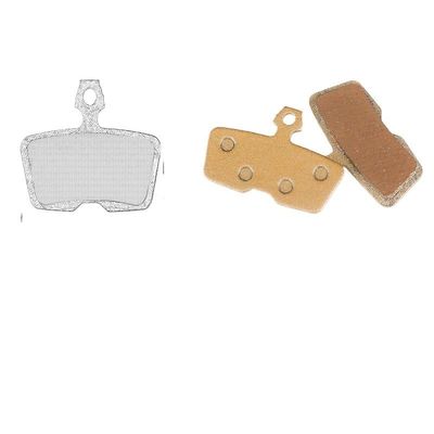 YLNING Brake Pads 1 Pair of Copper Base Brake Pads for Bicycles Bike Brake (Color : 858)