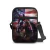 YECARYPOD American Flag Horse Small Messenger Bag for Women Canvas Cell Phone Purse Wallet Cute Cross Body Phone Purse with Adjustable Shoulder Strap view 1