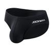 JOCKMAIL Mens Briefs Underwear Men's Cotton Brief Breathable Soft Briefs Sports Underwear for Men (US, Alpha, X-Large, Regular, Regular, 396Black) view 1