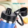 Soledea Replacement Lid for Hydro Flask Wide Mouth 12-64 Oz, Leak-Proof Spout with Flexible Handle, BPA Free view 4