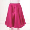 CHICTRY Kids Girl Long Full Circle Ballroom Dance Skirt Flamenco Cha Cha Latin Dancewear Long Maxi Skirt Hot Pink A 7-8 Years view 2