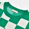 Hyipels Women's Sweater Vest,Y2K Sleeveless Pattern Preppy Style Knitted Crop Tank Top for Girl view 3