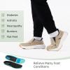 Men's Orthopedic Loafers Slip On: Ultralight Shoes, Plantar Fasciitis Loafers with Soft Cushion Footbed, Shock Absorber Shoes for Heel and Foot Pain Relief Khaki Size 12 view 4
