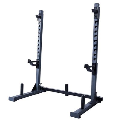 YOtat Squat Rack Black Metal Bench Press Barbell Sheet Storage Rack Barbell Rack Fitness Equipment Home Gym Professional