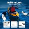DMSIDN 2PCS Inflatable Kayak Outrigger Stabilizers, PVC Float Stabilizer with Sidekick Arms Rod, Floating Boats Stabilizer Canoes Outrigger, Portable and Easy Install view 2