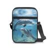 YECARYPOD Ocean Dolphin Messenger Bag for School Boys Girls Small Shoulder Bag Lightweight Cross Body Bag Women Men Travel Crossbody Purse Bags Cellphone Wallet view 1