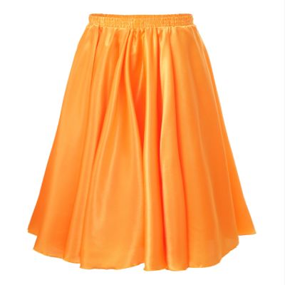 CHICTRY Kids Girl Long Full Circle Ballroom Dance Skirt Flamenco Cha Cha Latin Dancewear Long Maxi Skirt Yellow A 7-8 Years