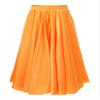 CHICTRY Kids Girl Long Full Circle Ballroom Dance Skirt Flamenco Cha Cha Latin Dancewear Long Maxi Skirt Yellow A 7-8 Years view 1
