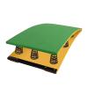 JYDQMOLS Gymnastics Equipment for Kids, Spring Board Gymnastics for Adults Teens, Home Vault Elastic Ramp Springboard Including 9 Spring for Athletics, Training Ground (Color : Green) view 2