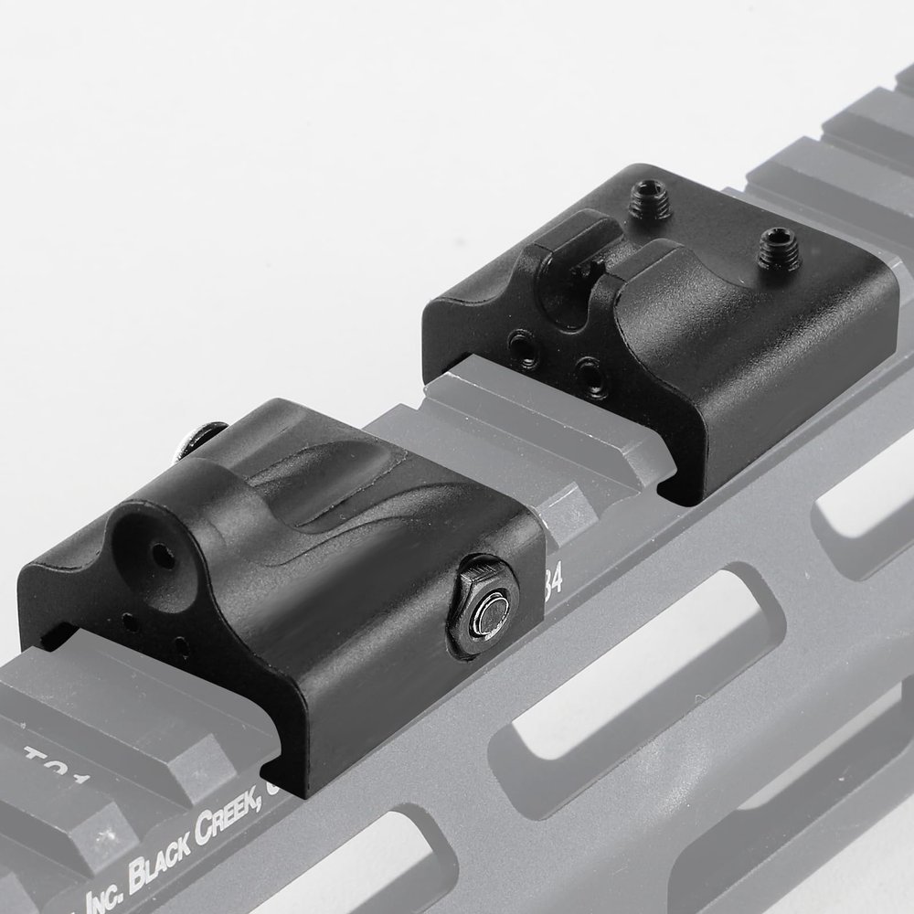 TPRCOL The Ultra-Low benchmark Sight Front and Rear Sight Black T2-The Ultra-Low benchmark Sight up-Version