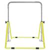 YOtat Gymnastics Bar Adjustable Folding Horizontal Bar Kids Gymnastics Training Sports Training Equipment High Bar for Home Training Garden, Yellow view 1