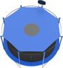 Trampoline Shade Cover for 6ft 8ft 10ft 12ft 14ft 16ft Sun-Protection Trampolines Canopy, Easy to Install, Anti-UV Trampolines Sunshade Accessories for Outdoor Backyard Playground (Blue, 16ft) view 1