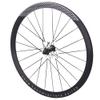 700C Road Bikes Wheels Hight 38mm Centre Lock Disc Brake Thru Axle Aluminum Alloy Double Wall Rim Front and Rear Wheelset 8/9/10/11/12 Speed Cassette Freewheel 24 Holes (Size : White) view 2