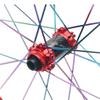 700C Road Bikes Wheel Centre Lock Disc Brake Thru Axle Aluminum Alloy Double Wall Rim Front and Rear Wheelset Hight 38mm 8/9/10/11 Speed Cassette Freewheel 24 Holes view 2