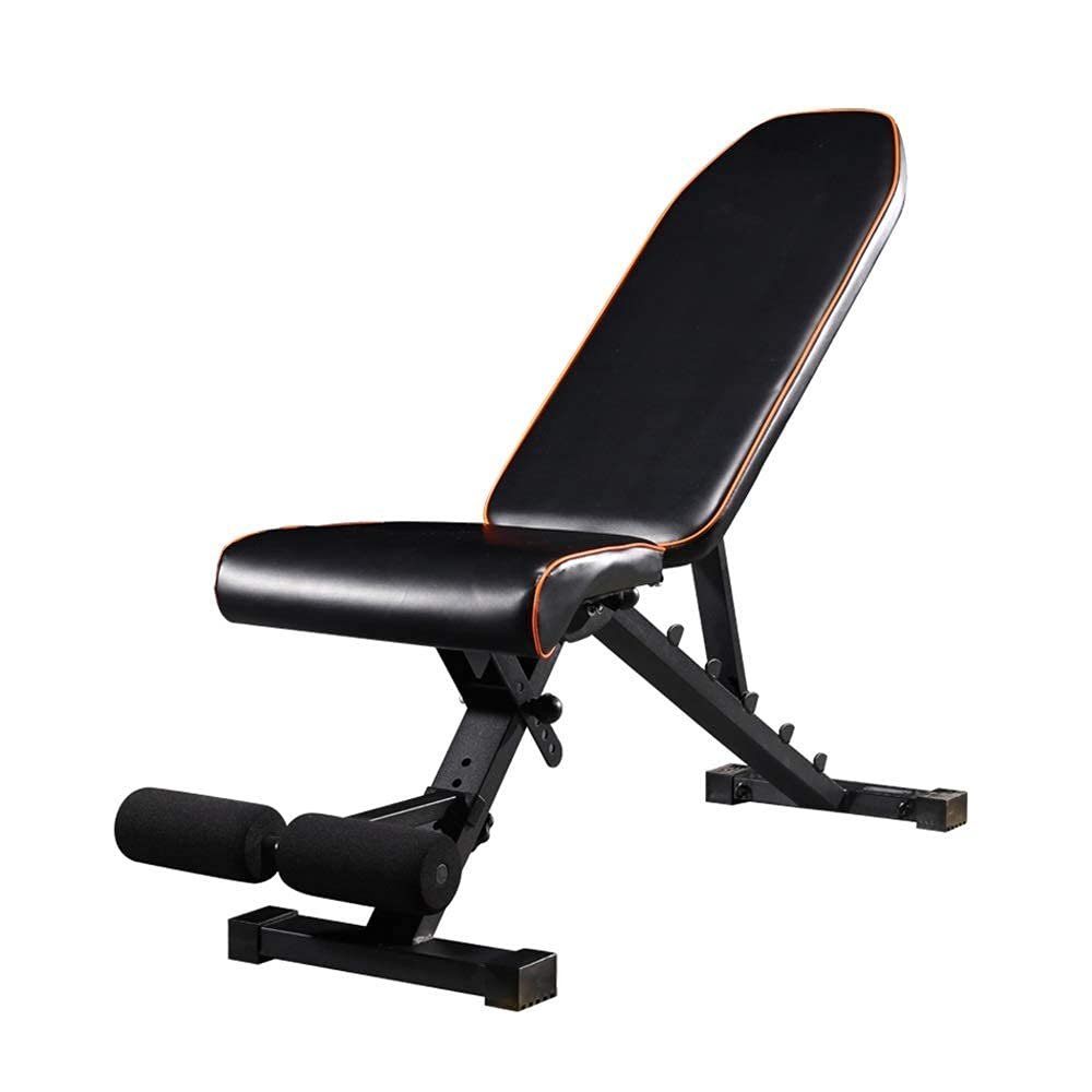 Weight Bench Dumbbell Weight Lifting Adjustable Dumbbell Bench, Rd Sit-Ups Fitness Equipment Home Multi-Function Foldable Abdominal Board