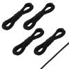 lasuroa 4 Pcs Trampoline Netting Cords, 15ft Each Black Trampoline Netting Cords Replacement Parts for Fence Netting Safety Trampoline Netting Cords Fits 12-16ft Trampolines view 1
