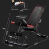 Adjustable Workout Bench, Adjustable Weight Bench Sit-Up Board Home And Dumbbell Bench Fitness Equipment Home Abdomen Machine Abdominal Web view 2