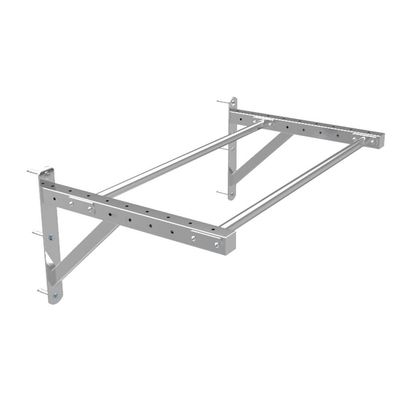 YOtat Pull-Up Bars Wall-Mounted Horizontal Bars-Parallel Bars, Steel Pull-Up Suspension Bars, Safe And Stable Home And Gym Training Equipment, Load 300Kg, Silver