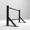 YOtat Pull-Up Bars Wall-Mounted Horizontal Bars-Parallel Bars, Steel Pull-Up Suspension Bars, Safe And Stable Home And Gym Training Equipment, Load 300Kg, Silver view 3