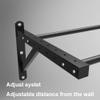 YOtat Pull-Up Bars Wall-Mounted Horizontal Bars-Parallel Bars, Steel Pull-Up Suspension Bars, Safe And Stable Home And Gym Training Equipment, Load 300Kg, Silver view 4