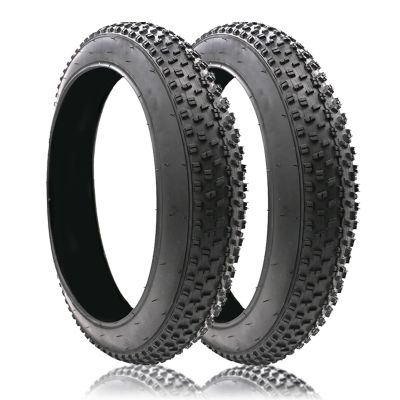 26x4.0/26x4.9 Inch Fat Tire for Ebike,2 Pack Puncture Proof Replacement Tyre,Bicycle Accessories Compatible with Urban Road Mountain Snow Beach or 3-Wheel Bikes