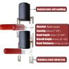 Elitix Wing Chun Dummy Wooden Martial Arts Training Equipment, Exercise Kung Fu Man Pile Tool for Kids Adult, Free Standing Wing Chun Dummy Trainer Arms with Attachment view 3