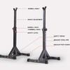 YOtat Multi-Function Weight Lifting Home Gym Fitness Split Barbell Rack Squat Rack Adjustable Weight Bench Press Fitness Equipment Home Sports Equipment Weight Training view 2