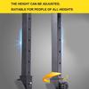 YOtat Multi-Function Weight Lifting Home Gym Fitness Split Barbell Rack Squat Rack Adjustable Weight Bench Press Fitness Equipment Home Sports Equipment Weight Training view 3