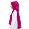 Ciormis Fuchsia Chiffon Evening Shawl for Women- Formal Chiffon Shawls Scarves for Bridal Wedding Party Dresses(Fuchsia) view 4