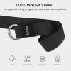 Syntus Cork Yoga Blocks and Strap Set, 2 Natural Cork Soft Non-Slip Blocks 964 inches, 8FT Metal D-Ring Strap for Yoga, General Fitness, Pilates, Stretching and Toning view 3