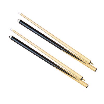 2 Pcs 145cm/57inch American Snooker Wood Pool Cue Assemble Children Adult Home B Pool Cue Tips