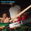 Pool Sticks 147cm/57.9in Maple Fancy Nine-Ball Cue Double-Section Billiard Design Pool Queue Stick Suitable for Black Eight Pool 13MM Big Head High-End and Generous Grip Billiard Cue view 2