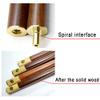 3/4 Snooker Cue,Pool Cue Suitable for Beginners,Billiard Stick Non-Slip and Firm/A/145CM 10MM Tip view 3