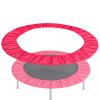 Mini Trampoline Spring Cover 36 38 40 45 60inch Small Trampoline Pad Replacement 3 Layers Thickened & Widened, 800D Tear-Resistant Oxford Cloth, fit Indoor Trampoline for Toddlers ,Red,137cm(55inch) view 1