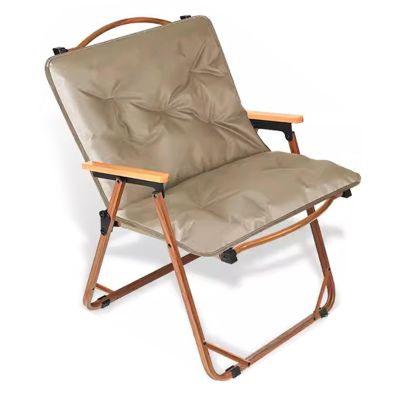 Camping Chairs, Camping Chair with Armrests, High Back Reclining Outdoor Chair, Portable Duty Camping Chair for Outdoor Picnic for Outdoor, Camping, Sporting Events, Fishing, Picnicking, Black ( Color
