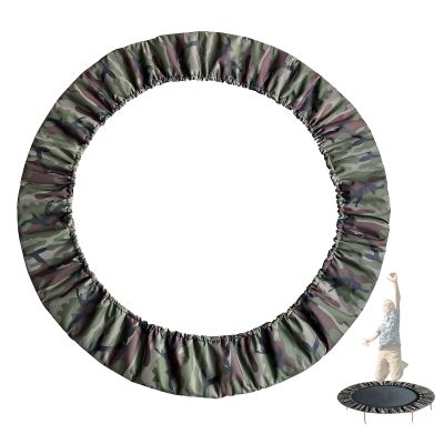 Mini Trampoline Spring Cover 36 38 40 45 60inch Small Trampoline Pad Replacement 3 Layers Thickened & Widened, 800D Tear-Resistant Oxford Cloth, fit Indoor Trampoline for Toddlers ,Camouflage,137cm(55