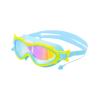 EPIPHQNY Kids Swimming Goggles, 180 Degree Wide View Goggles Frog Resistant Swim Goggles for Boy Girl Swimming, 5.12*2.76*1.85in, Yellow Blue view 1
