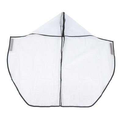 PerGar Golf Bag Rain Hood, Waterproof Golf Bag Rain Cover with Clear PVC, Golf Bag Rain Protection Cover for Golf Push Carts, Heavy Duty Club Bags Raincoat for Golfer