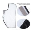 PerGar Golf Bag Rain Hood, Waterproof Golf Bag Rain Cover with Clear PVC, Golf Bag Rain Protection Cover for Golf Push Carts, Heavy Duty Club Bags Raincoat for Golfer view 2